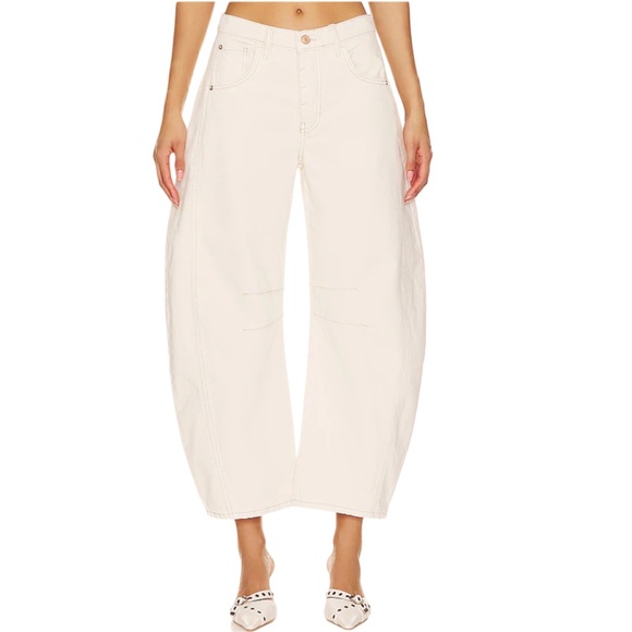 Free People Denim - Spring Refresh 🌸 
Free People We The Free Good Luck Mid Rise Barrel
Jeans